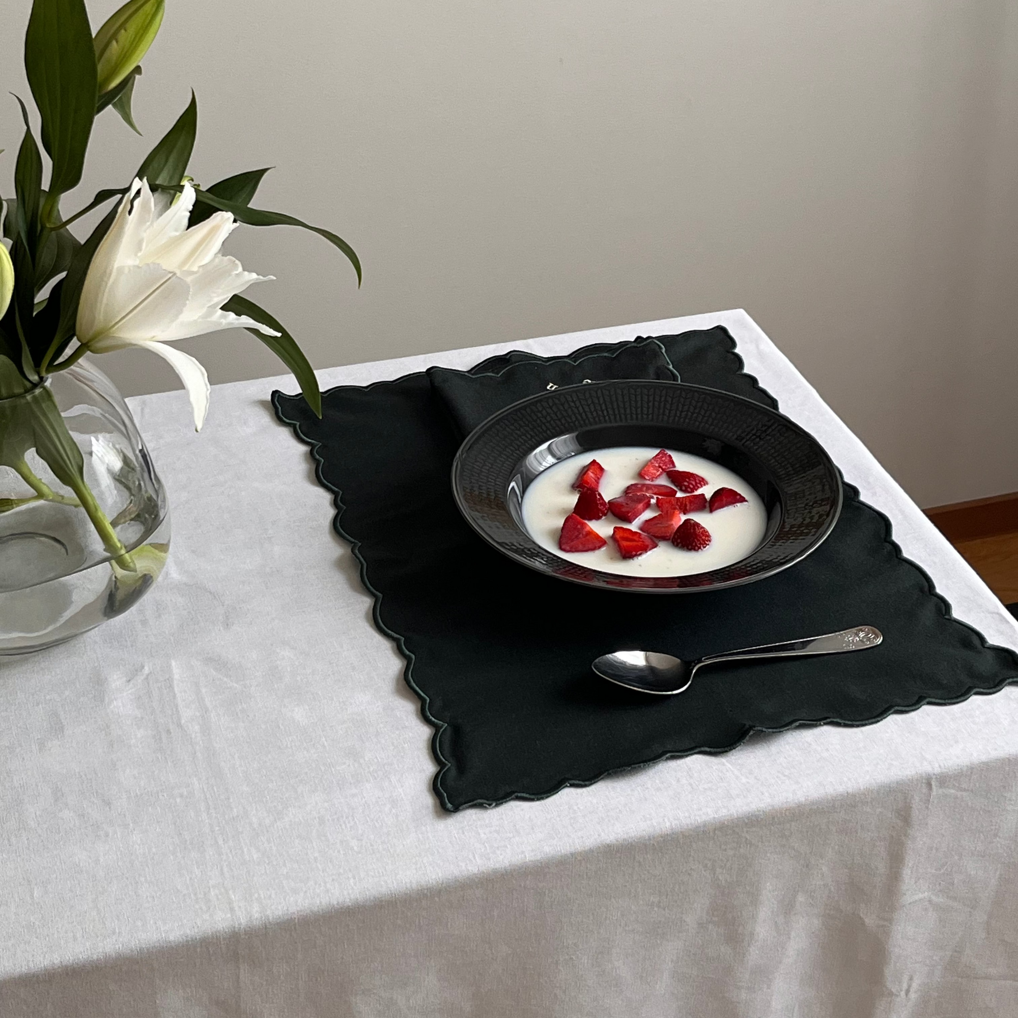 Placemat Dark Green