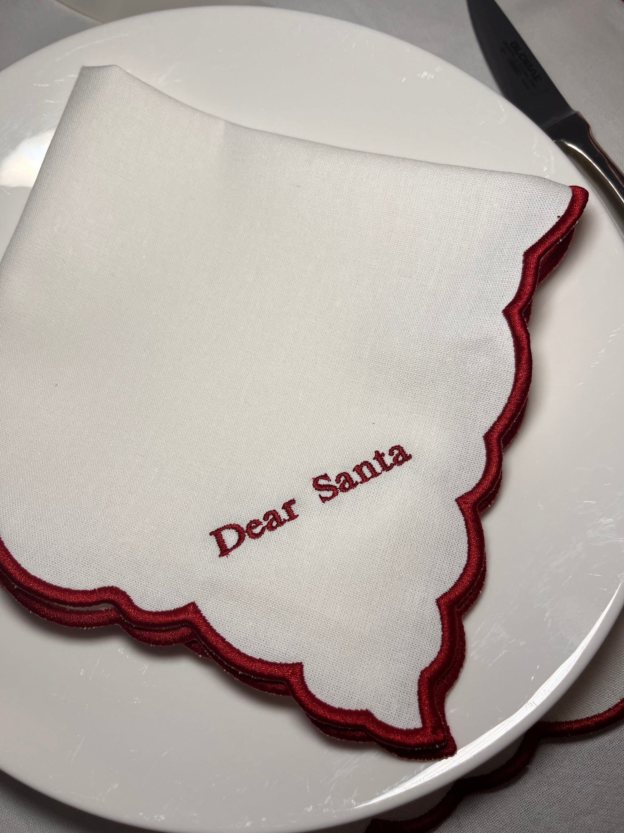 Napkin Dear Santa